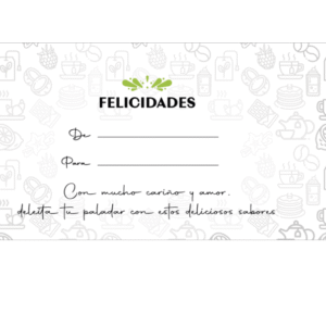 Tarjeta de Regalo