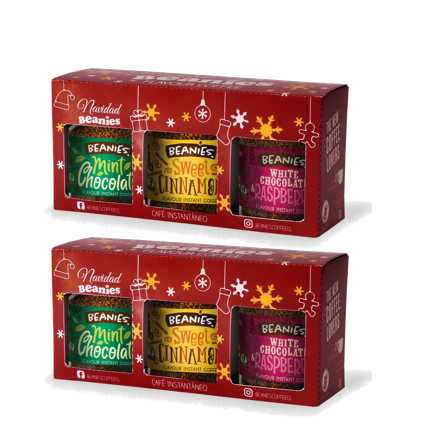 Pack 6 Frascos Café Beanies