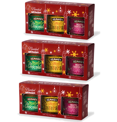 Pack 9 Frascos Café Beanies